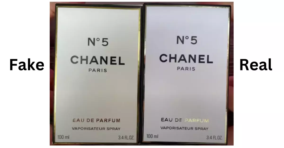 Original Vs Fake Chanel N5 EDP- 9 Differences - ScentHolic