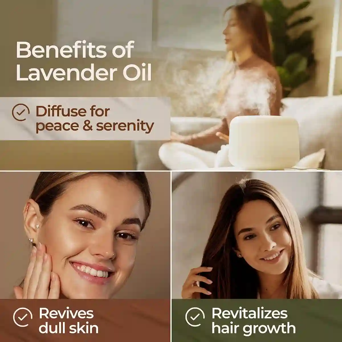 Benefits of using lavender oil in a humidifier 