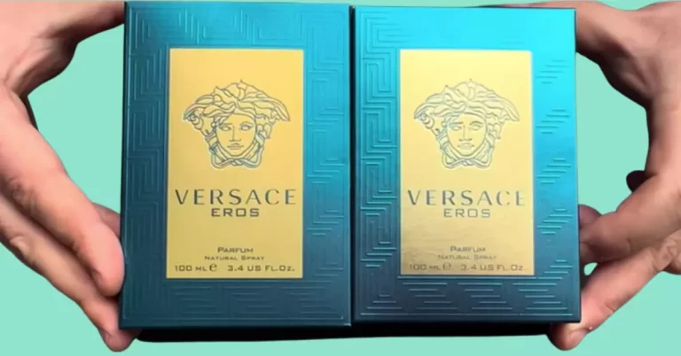 Fake vs Real Versace Eros Parfum