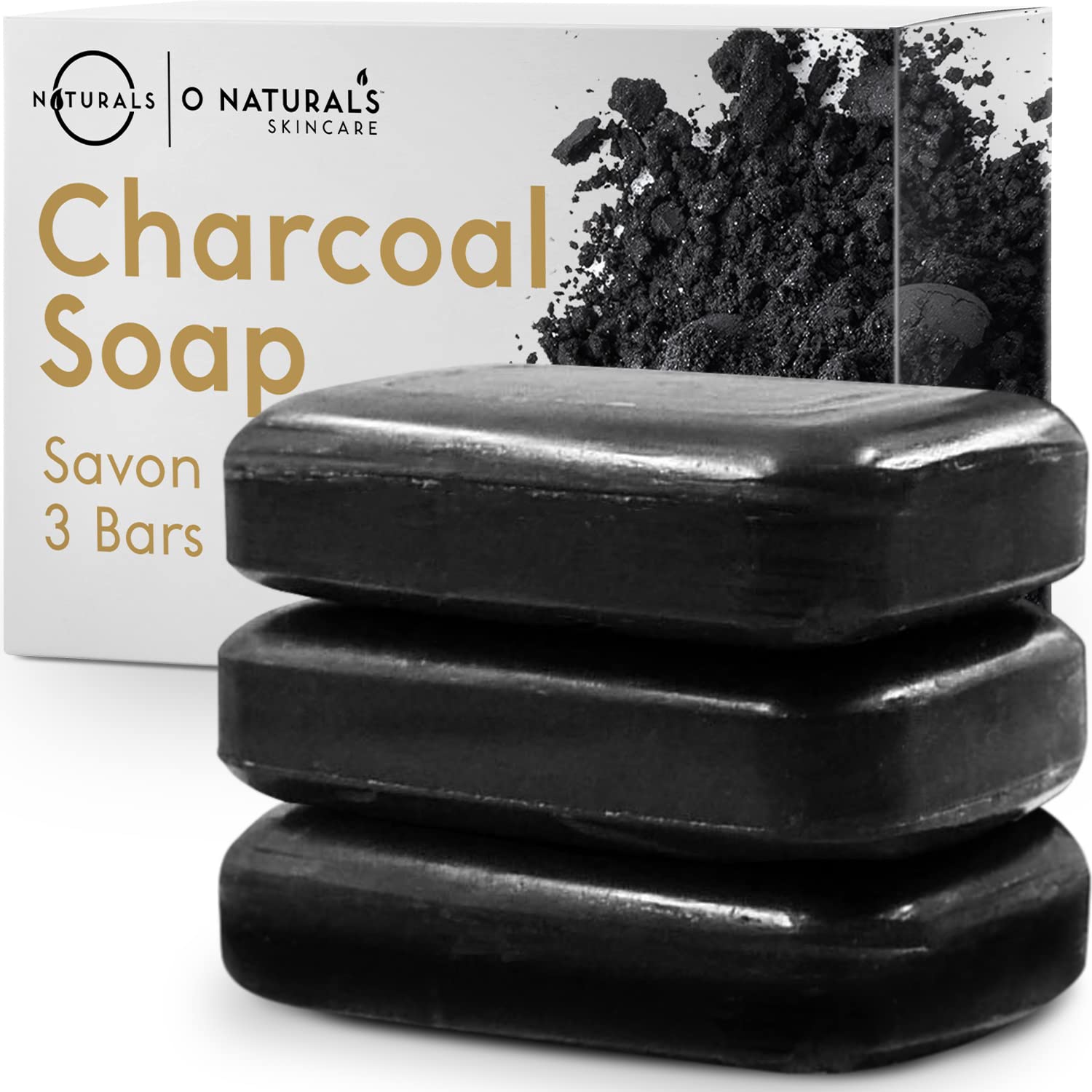 O natural activated soap bar is an ideal deodorant soap for body odor