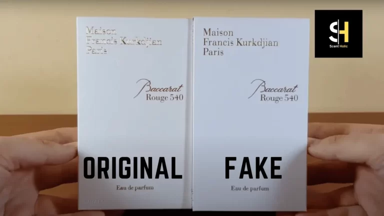 Original vs Fake 540 Baccarat Rouge EDP